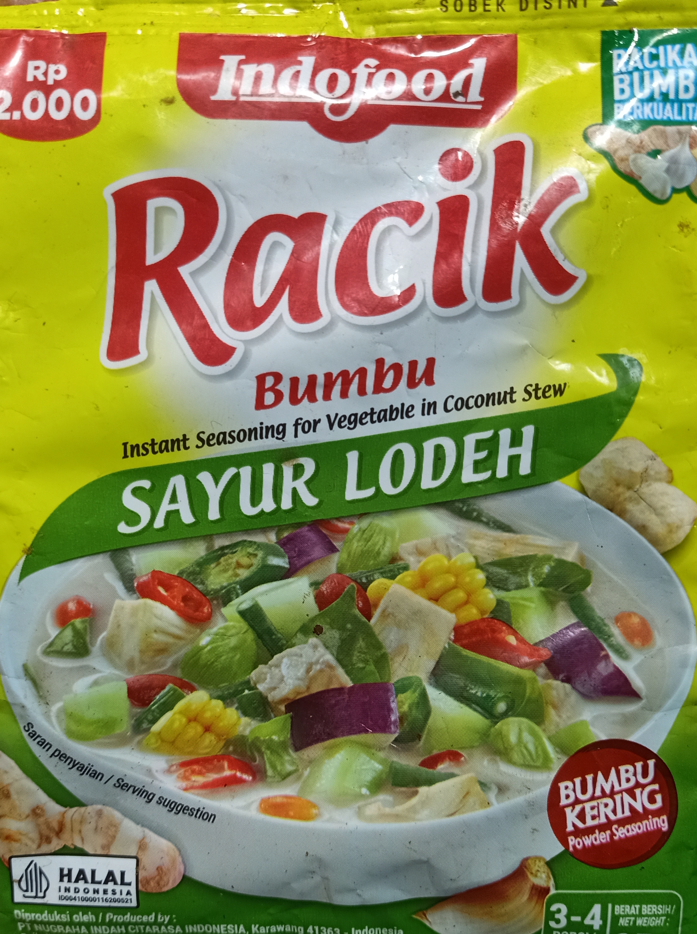 Racik Sayur Lodeh