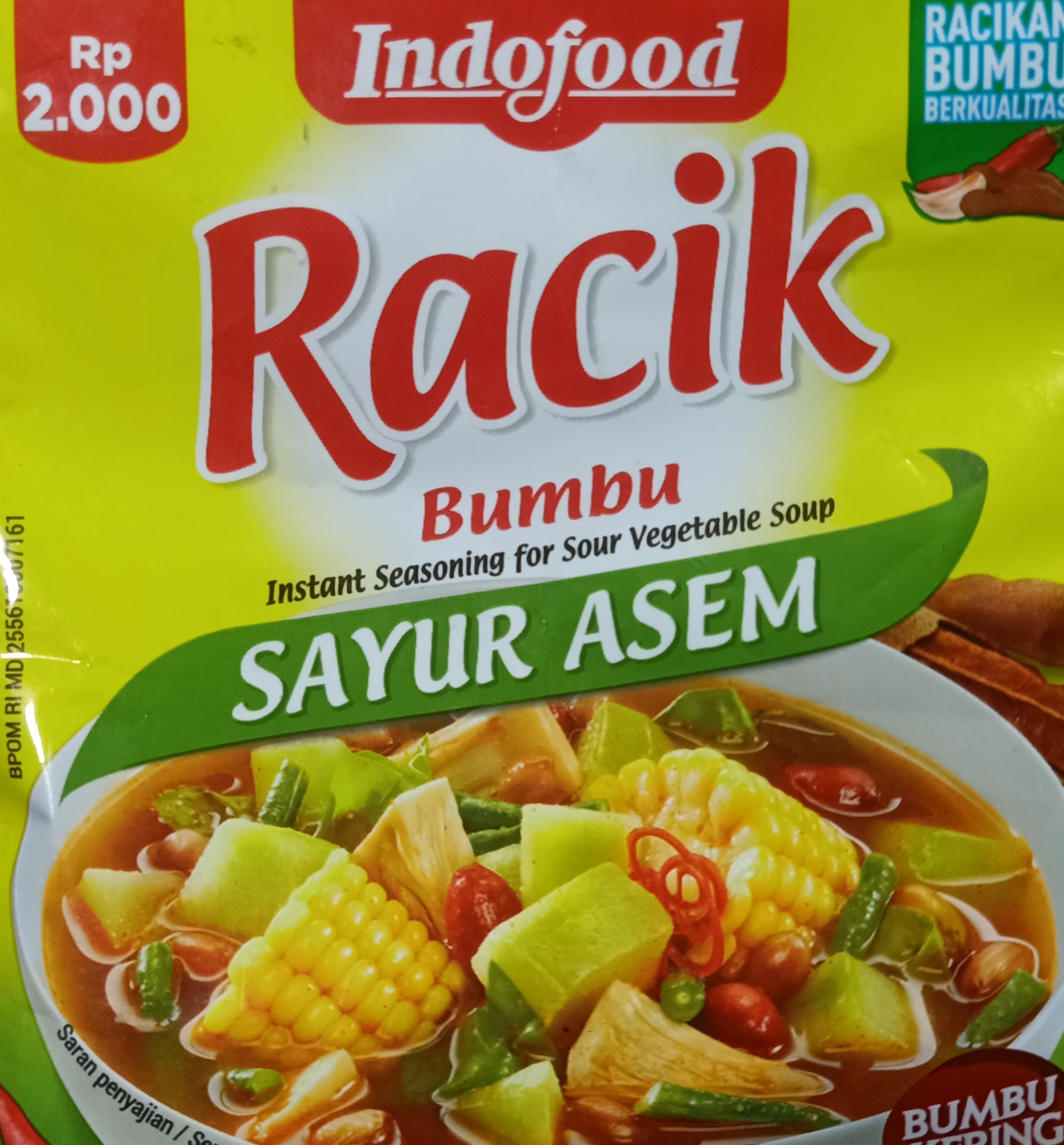 Racik Sayur Asem